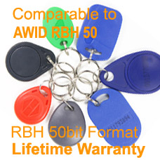 125KHz Proximity Keyfob for RBH50